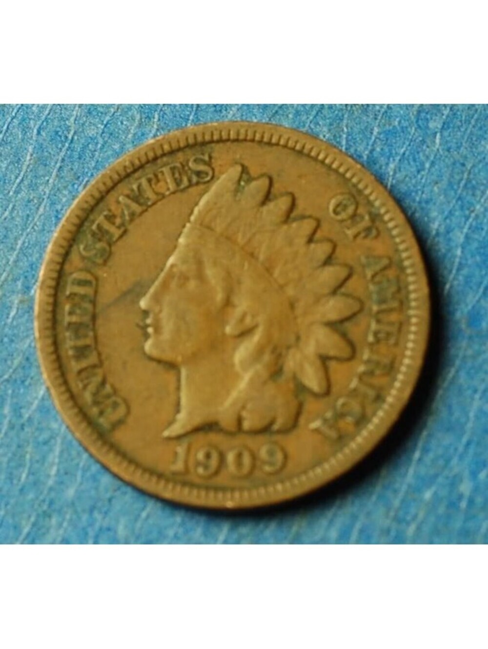 W1848 1909 Indian Head Cent Penny 1c - Check Out Our Store old coin unique gift